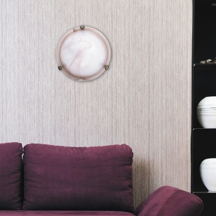 Rabalux - Φωτιστικό οροφής 1xE27/60W/230V από αλαβάστρινο γυαλί