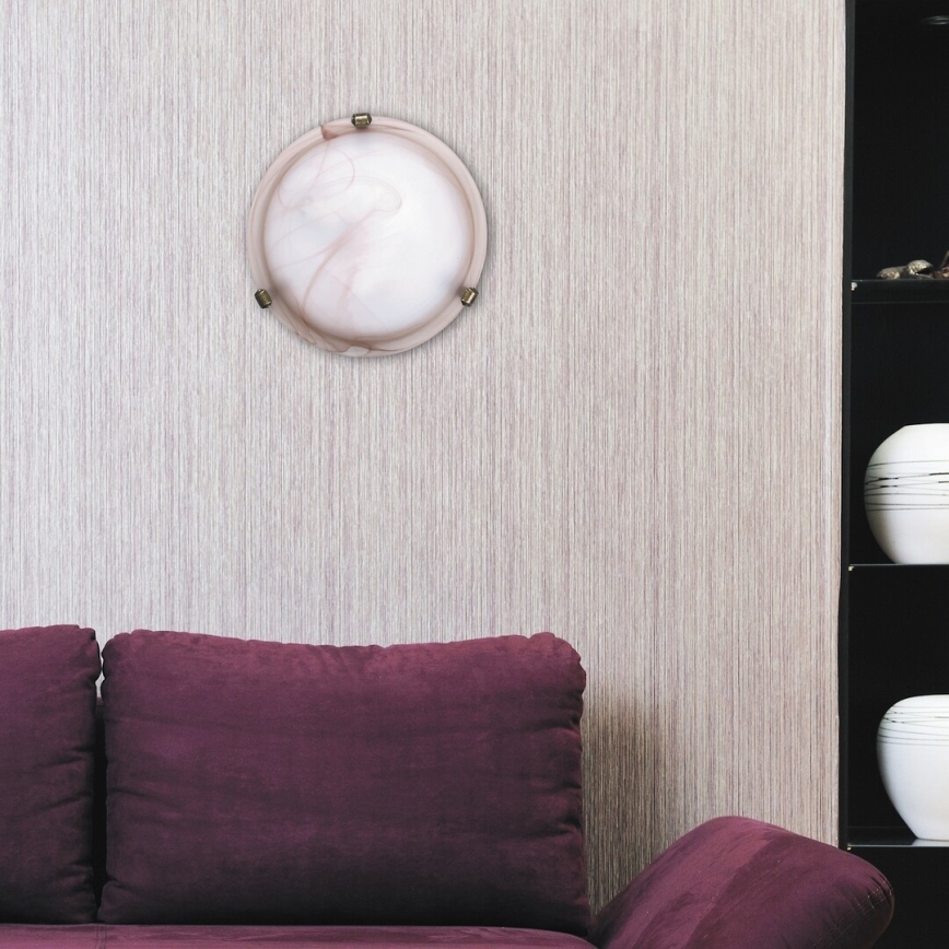 Rabalux - Φωτιστικό οροφής 1xE27/60W/230V από αλαβάστρινο γυαλί