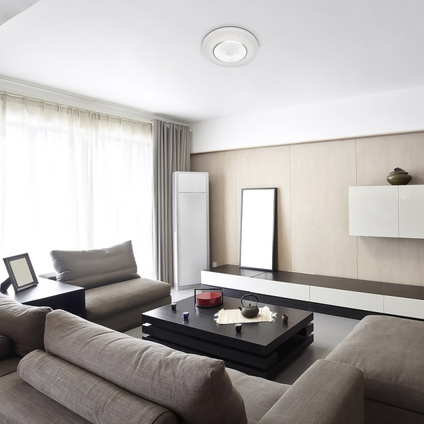 Rabalux - Ρυθμιζόμενο φωτιστικό οροφής LED/72W/230V 3000-6500K + τηλεχειριστήριο Ø 48 cm