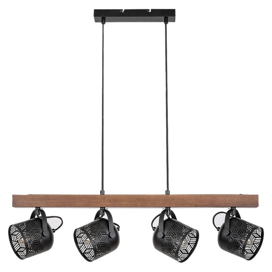 Rabalux  - Κρεμαστό φωτιστικό οροφής ROTEM 4xE14/40W/230V