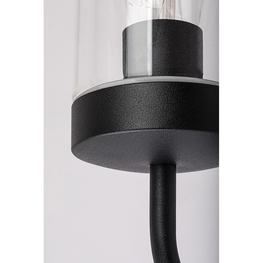Rabalux - Επιτοίχιο φωτιστικό μπάνιου 1xE27/60W/230V IP44 μαύρο