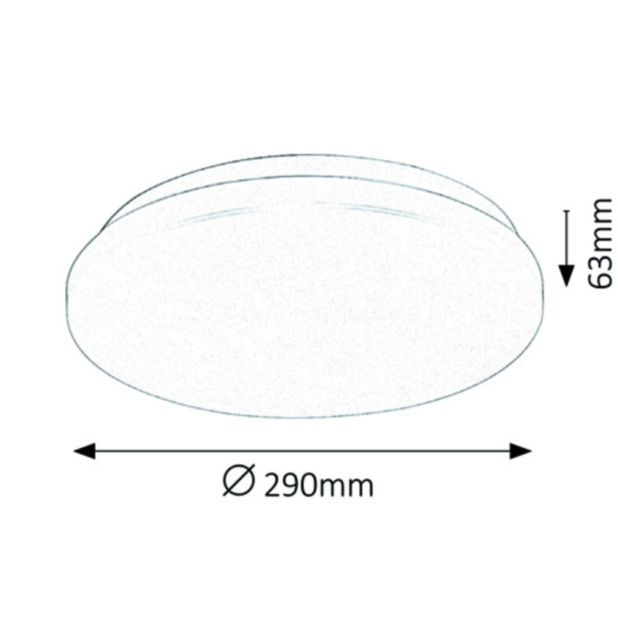 Rabalux - Φωτιστικό οροφής LED/20W/230V διάμ. 29 cm