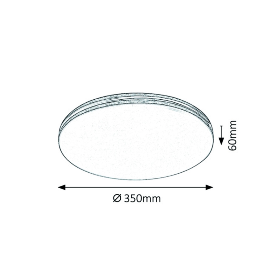 Rabalux - Φωτιστικό οροφής LED 18W/230V Ø 35 cm