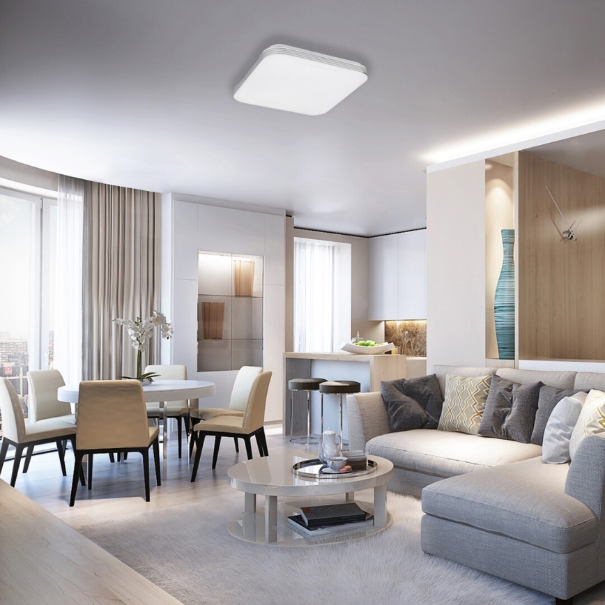 Rabalux - LED φωτιστικό οροφής LED/36W/230V τετράγωνο 53x53 cm