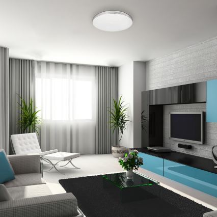 Rabalux - Φωτιστικό οροφής LED/36W/230V στρογγυλό 53x53 εκ.