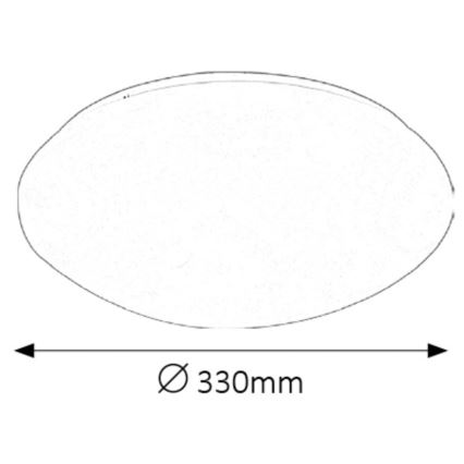 Rabalux - Φως οροφής LED LED/18W/230V