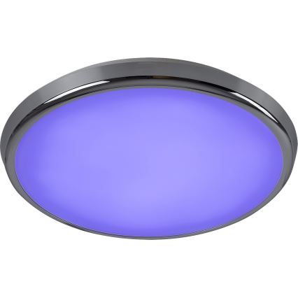 Rabalux - LED RGB Φωτιστικό οροφής μπάνιου dimming LED/18W/230V διάμετρος 30 cm 3000-6500K IP44 + τηλεχειριστήριο