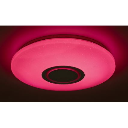 Rabalux - LED RGB dimmable φωτιστικό οροφής με ηχείο LED/24W/230V Wi-Fi Tuya + τηλεχειριστήριο