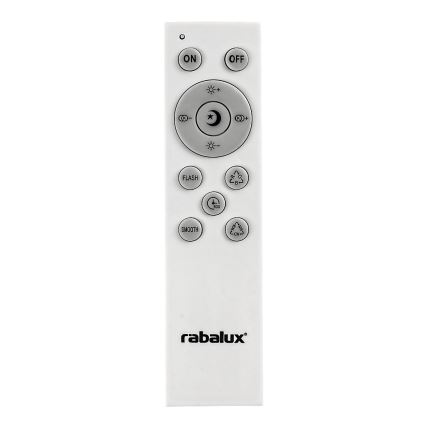 Rabalux - LED RGB dimmable φωτιστικό οροφής με ηχείο LED/24W/230V Wi-Fi Tuya + τηλεχειριστήριο