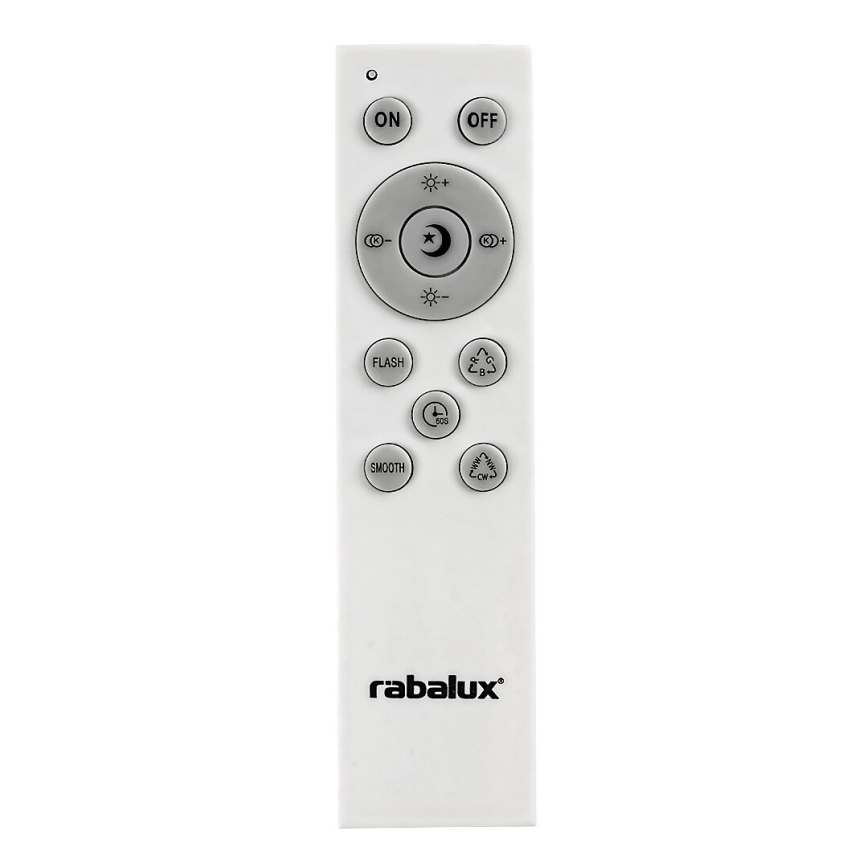 Rabalux - LED RGB dimmable φωτιστικό οροφής με ηχείο LED/24W/230V Wi-Fi Tuya + τηλεχειριστήριο
