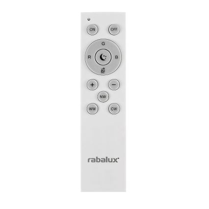 Rabalux - LED RGB dimmable φωτιστικό οροφής LED/40W/230V 2700-6500K Wi-Fi Tuya  + τηλεχειριστήριο