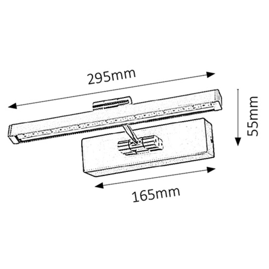 Rabalux - Φωτιστικό πίνακα LED LED/5W/230V