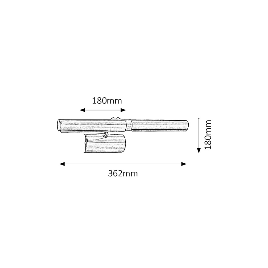 Rabalux - Φως εικόνας 2xE14/40W/230V
