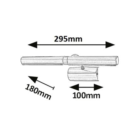 Rabalux - Φωτιστικό πίνακα LED 2xG9/2W/230V