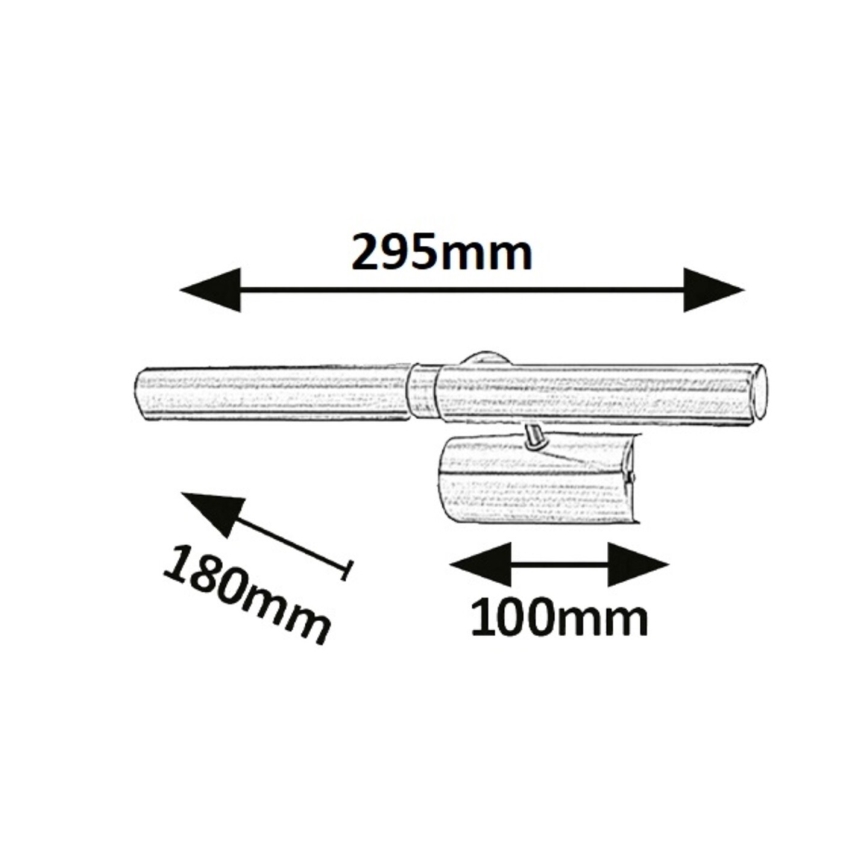 Rabalux - Φωτιστικό πίνακα LED 2xG9/2W/230V