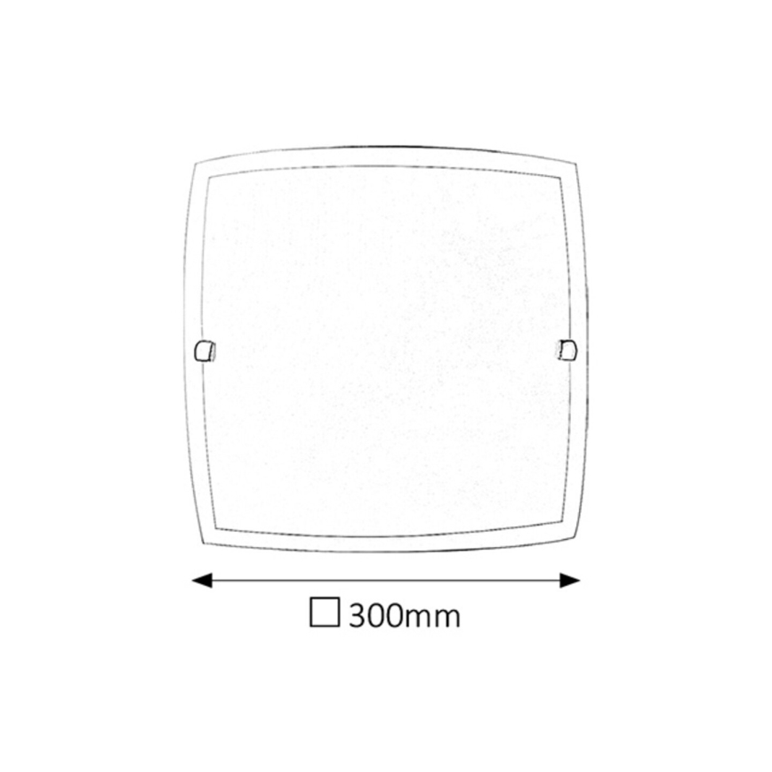 Rabalux - Φως οροφής 1xE27/60W/230V