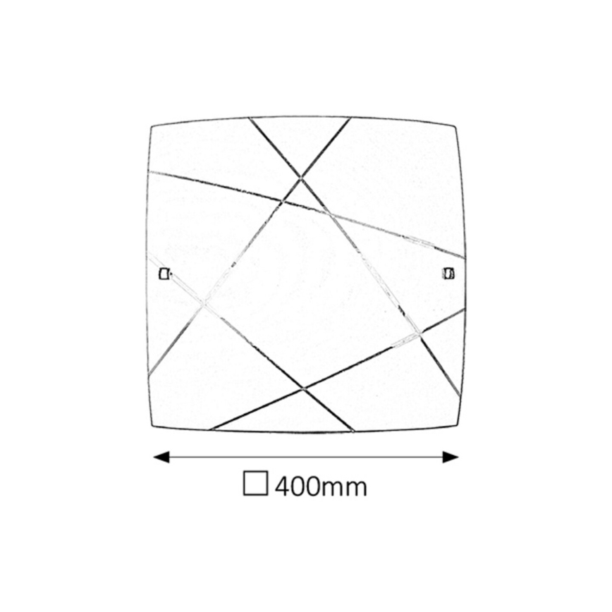 Rabalux - Φως οροφής 2xE27/60W/230V