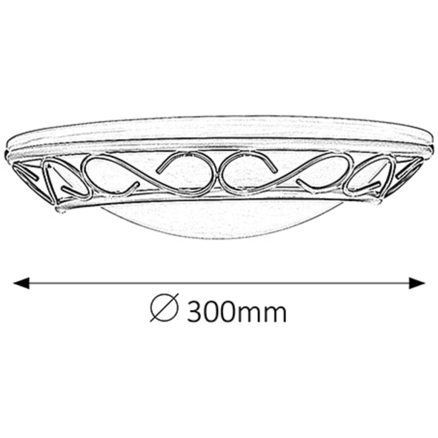 Rabalux - Φωτιστικό τοίχου 1xE14/60W/230V