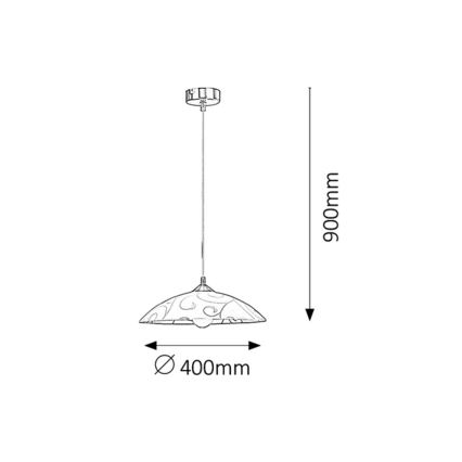 Rabalux - Πολύφωτο 1xE27/60W/230V