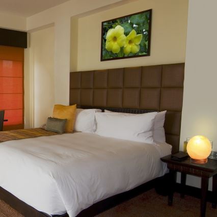 Rabalux - Λάμπα αλατιού 1xE14/15W/230V από ακακία 2,6 kg