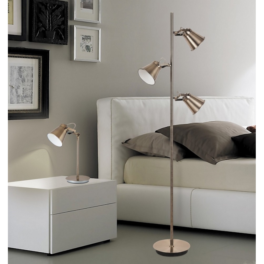 Rabalux 4193 - Επιτραπέζια λάμπα MARTINA E27/15W