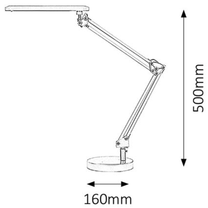 Rabalux - Επιτραπέζια λάμπα LED 1xLED/5,6W/230V