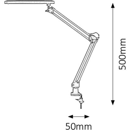 Rabalux - Επιτραπέζια λάμπα LED LED/5,6W/230V