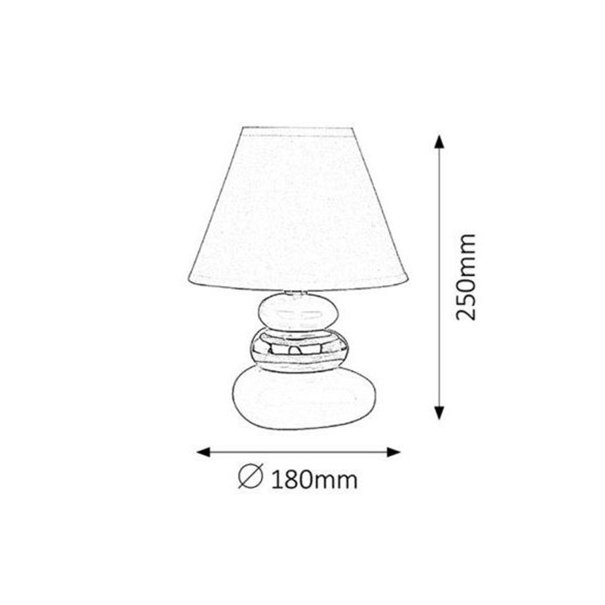 Rabalux - Επιτραπέζια λάμπα 1xE14/40W/230V