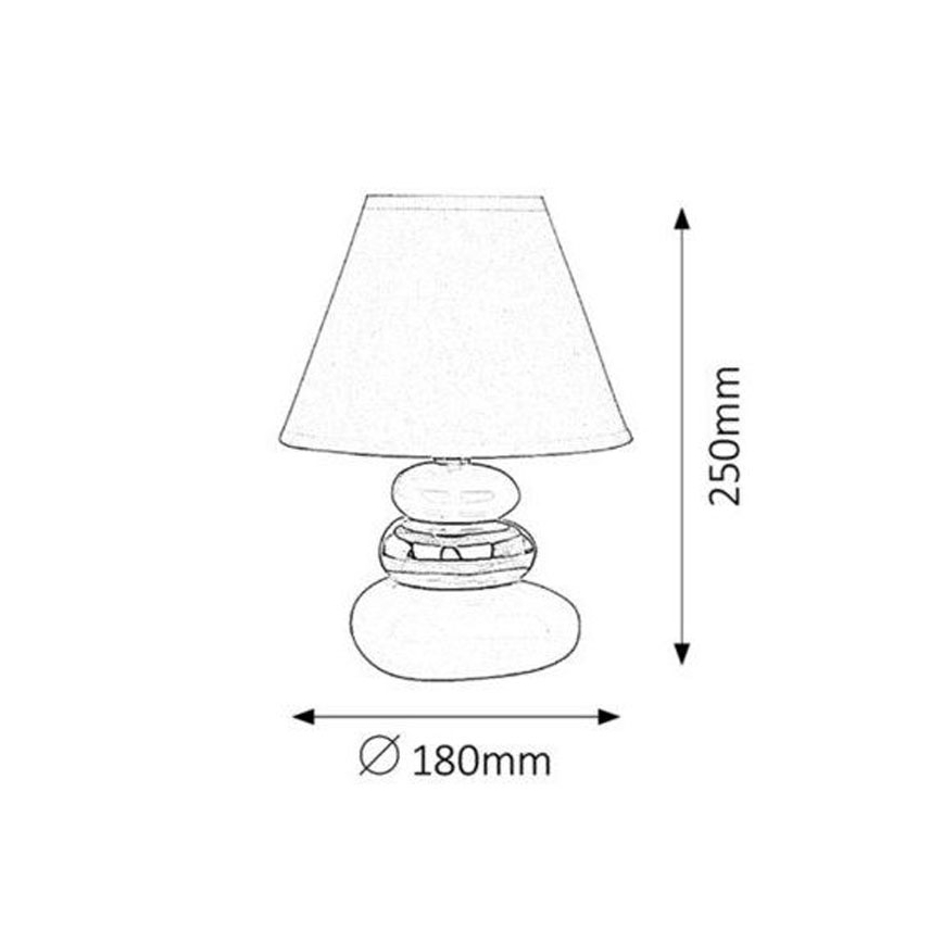 Rabalux - Επιτραπέζια λάμπα 1xE14/40W/230V