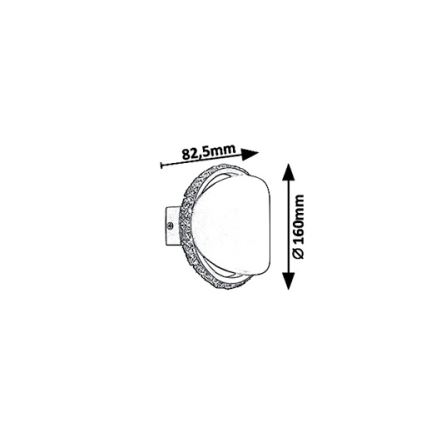 Rabalux 5049 - Φως τοίχου LED CAPRIANA LED/6W/230V