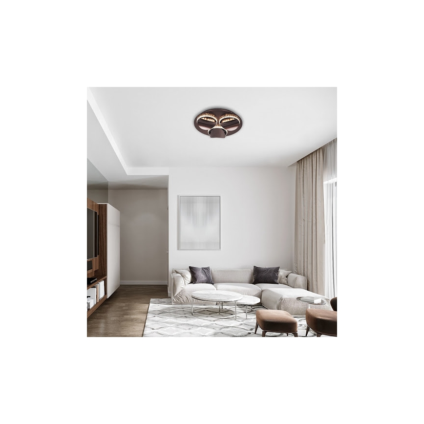 Rabalux 5050 - Φως οροφής dimmer LED CAPRIANA LED/18W/230V