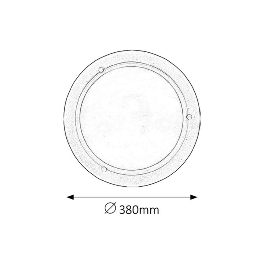 Rabalux - Φωτιστικό οροφής 2xE27/60W/230V διάμετρος 38 cm