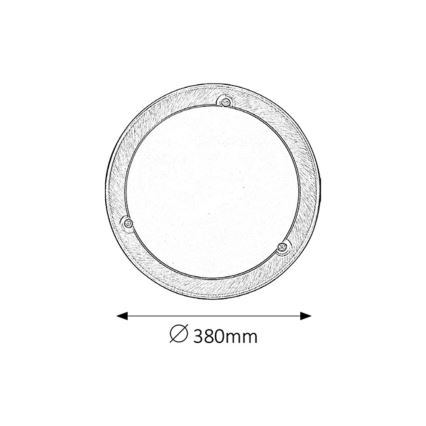 Rabalux - Φωτιστικό οροφής 2xE27/60W/230V διάμετρος 38 cm