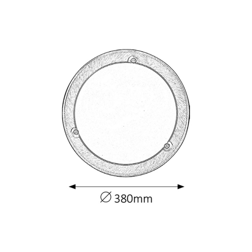 Rabalux - Φωτιστικό οροφής 2xE27/60W/230V διάμετρος 38 cm