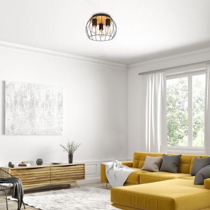 Rabalux - Φωτιστικό οροφής 3xE27/25W/230V