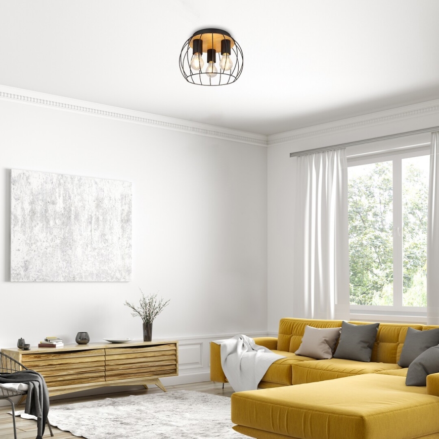 Rabalux - Φωτιστικό οροφής 3xE27/25W/230V