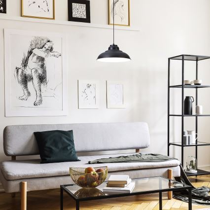 Rabalux - Κρεμαστό φωτιστικό οροφής καμπάνα 1xE27/60W/230V