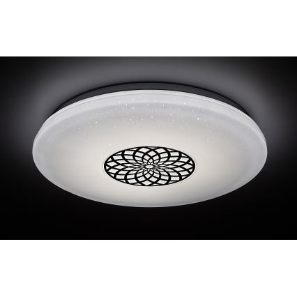 Rabalux - LED RGB dimmable φωτιστικό οροφής LED/24W/230V 3000-6500K Wi-Fi Tuya διάμετρος 39,5 cm + τηλεχειριστήριο