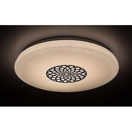 Rabalux - LED RGB dimmable φωτιστικό οροφής LED/24W/230V 3000-6500K Wi-Fi Tuya διάμετρος 39,5 cm + τηλεχειριστήριο