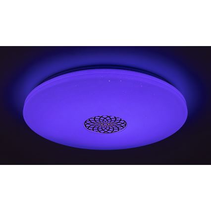 Rabalux - LED RGB Dimmable φωτιστικό οροφής LED/40W/230V Wi-Fi 3000-6500K δ. 60 cm + τηλεχειριστήριο