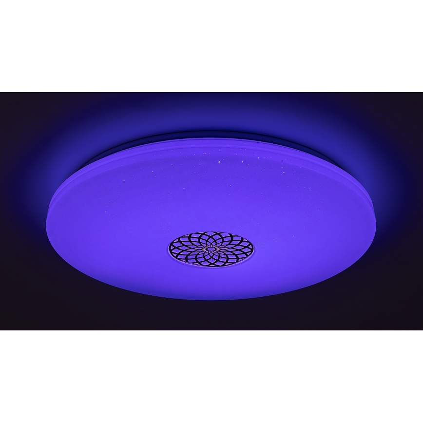 Rabalux - LED RGB dimmable φωτιστικό οροφής LED/40W/230V 3000-6500K Wi-Fi Tuya διάμετρος 60 cm + τηλεχειριστήριο