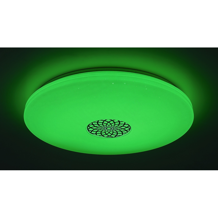 Rabalux - LED RGB dimmable φωτιστικό οροφής LED/40W/230V 3000-6500K Wi-Fi Tuya διάμετρος 60 cm + τηλεχειριστήριο