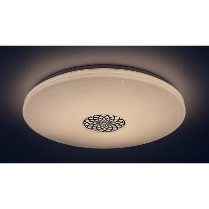 Rabalux - LED RGB dimmable φωτιστικό οροφής LED/40W/230V 3000-6500K Wi-Fi Tuya διάμετρος 60 cm + τηλεχειριστήριο