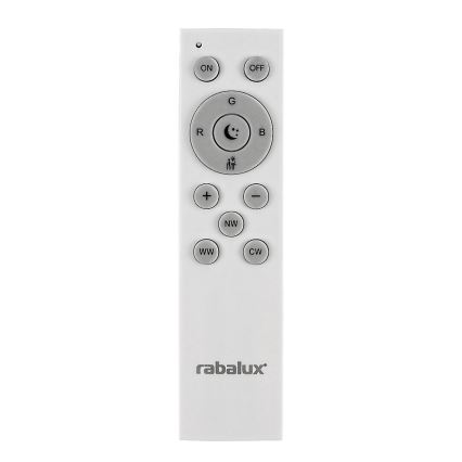 Rabalux - LED RGB dimmable φωτιστικό οροφής LED/40W/230V 3000-6500K Wi-Fi Tuya διάμετρος 60 cm + τηλεχειριστήριο