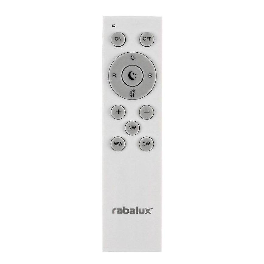 Rabalux - LED RGB dimmable φωτιστικό οροφής LED/40W/230V 3000-6500K Wi-Fi Tuya διάμετρος 60 cm + τηλεχειριστήριο