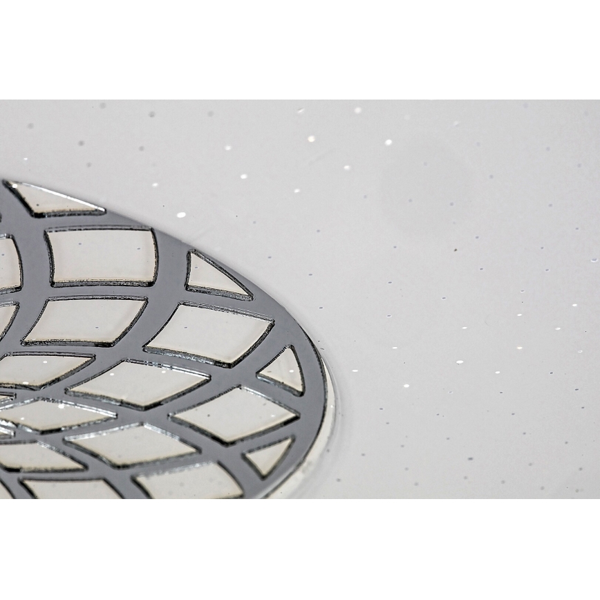 Rabalux - LED RGB Ρυθμιζόμενο φωτιστικό οροφής LED/40W/230V 3000-6500K Wi-Fi Tuya διάμ. 60 εκ. + τηλεχειριστήριο