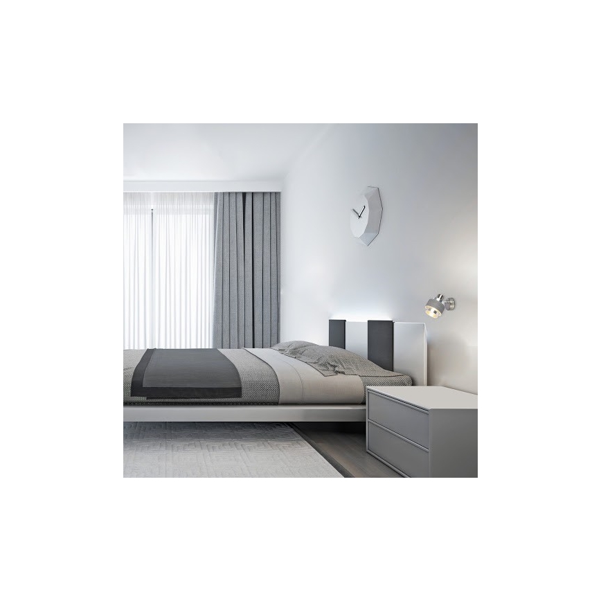 Rabalux 5379 - Προβολέας τοίχου BASIL 1xE14/40W/230V