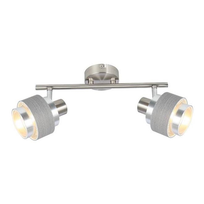 Rabalux 5380 - Φωτιστικό σποτ BASIL 2xE14/40W/230V