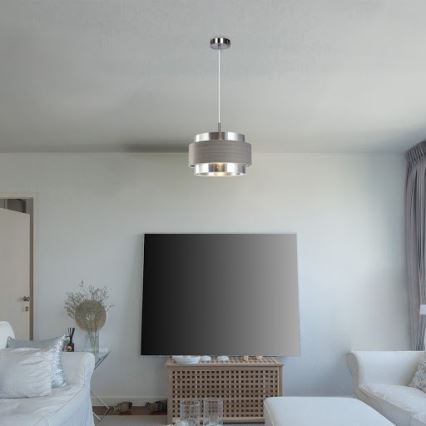 Rabalux 5383 - Πολύφωτο σε σχοινί BASIL 1xE27/40W/230V