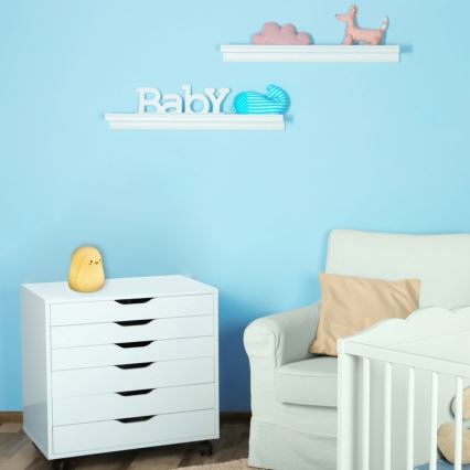 Rabalux - LED RGB Παιδικό φωτιστικό LED/0,4W 1200 mAh πιγκουίνος